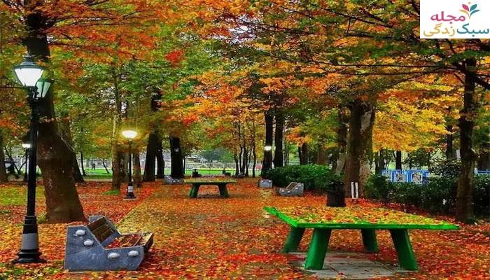 جاهای دیدنی رشت در پاییز