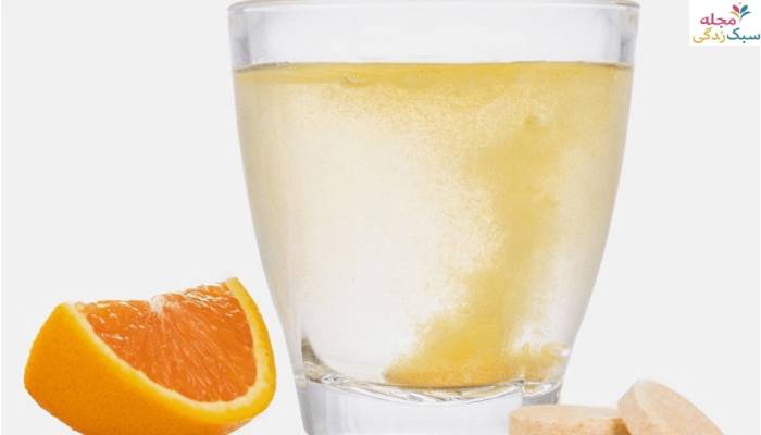 قرص جوشان ب کمپلکس برای چاقی صورت