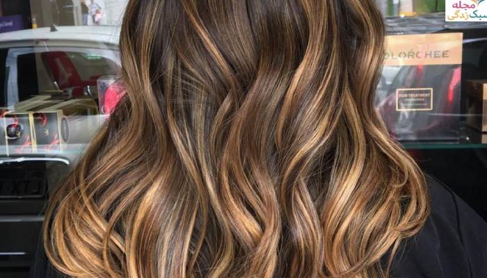 آمبره طلایی کاراملی برای تابستان