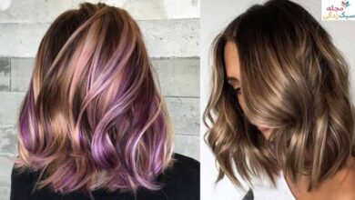 جدیدترین رنگ موی سال 2025