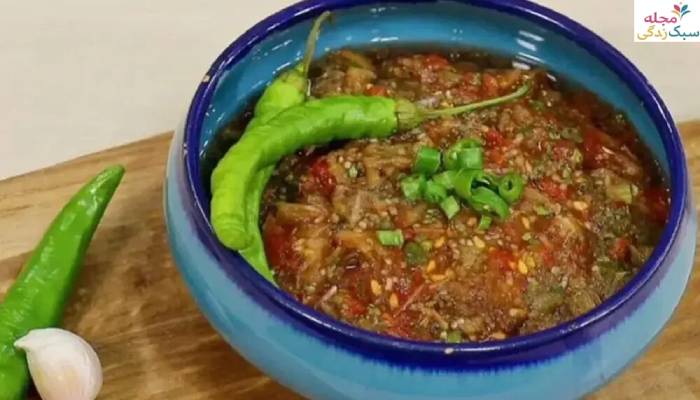 غذای محلی ساری؛ ناز خاتون و سیر انار