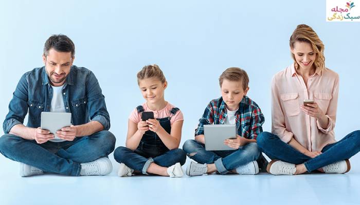 نقش والدین در مدیریت استفاده از موبایل
