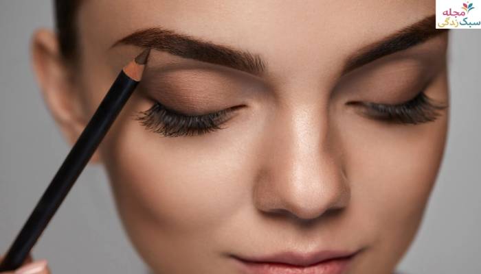 آرایش صورت در خانه، مرحله دوم آرایش ابروها