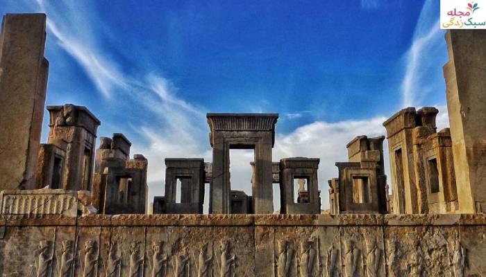 تخت جمشید از جاهای دیدنی شیراز