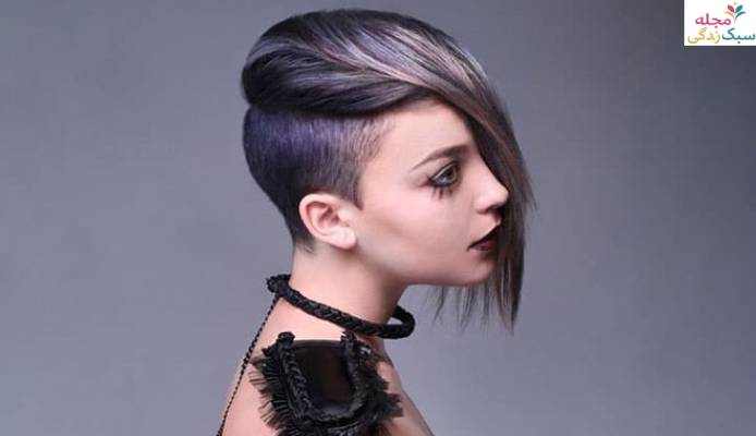 مدل موی آندر کات مدل موی مناسب موهای کم پشت