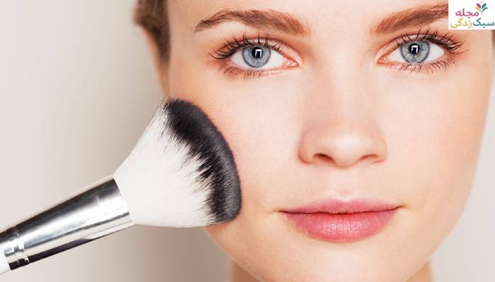 نکات پایانی آرایش صورت در خانه