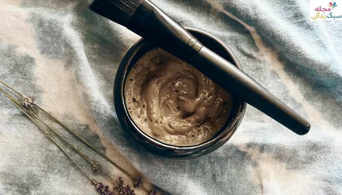 ماسک از بین برنده جوش خاک رس و سرکه سیب