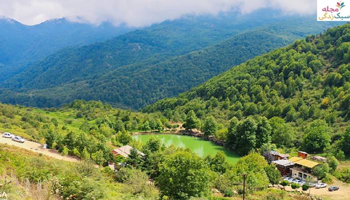 جاهای دیدنی رامسر در بهار؛ دریاچه قو