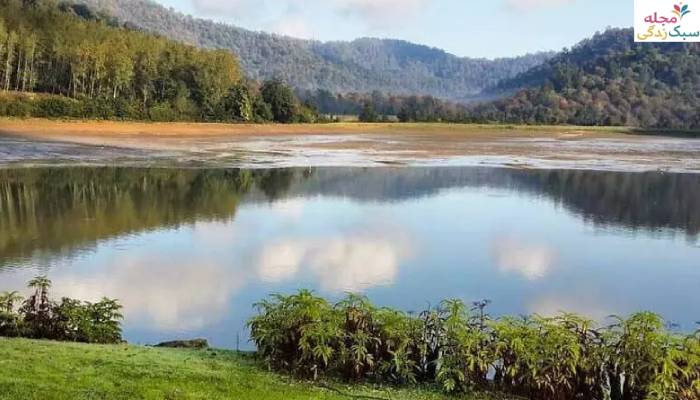 دریاچه سراگاه تالش در بهار و تابستان