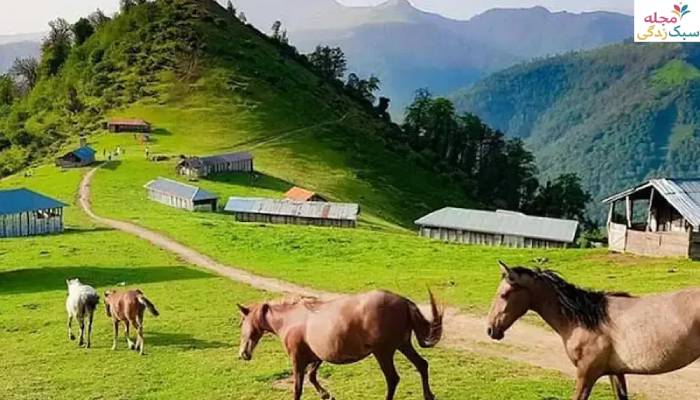 ییلاق سوباتان، از جاذیه های گردشگری تالش