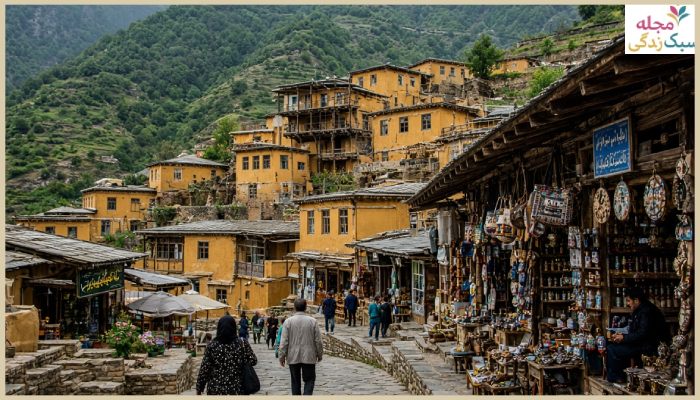 بازار ماسوله؛ بهترین جا برای خرید سوغات