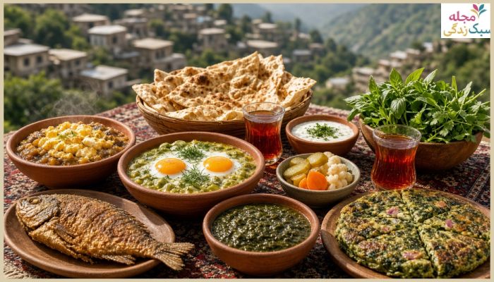 بهترین غذاهای محلی ماسوله